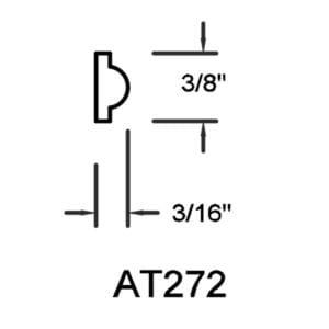 Moulure Décorative 3/8
