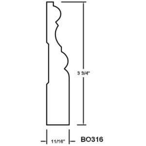 Plinthe 3 3/4