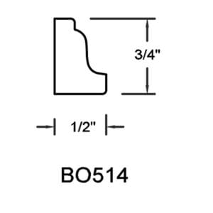 Moulure Décorative 3/4